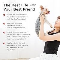 Vista 4 de Masticables multi-vitamínicos para perros Nutri-Vet, Adulto