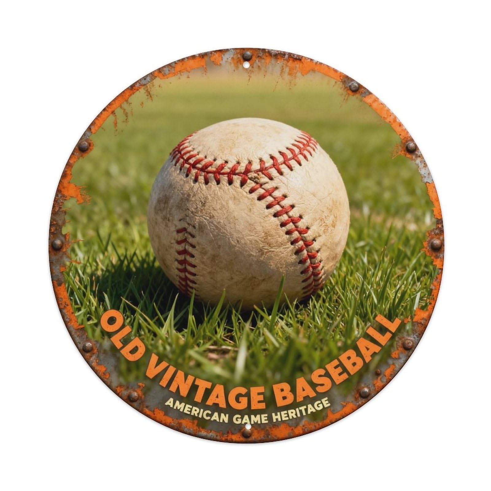AMERICAN GAME HERITAGE Metal Tin Sign Plaque