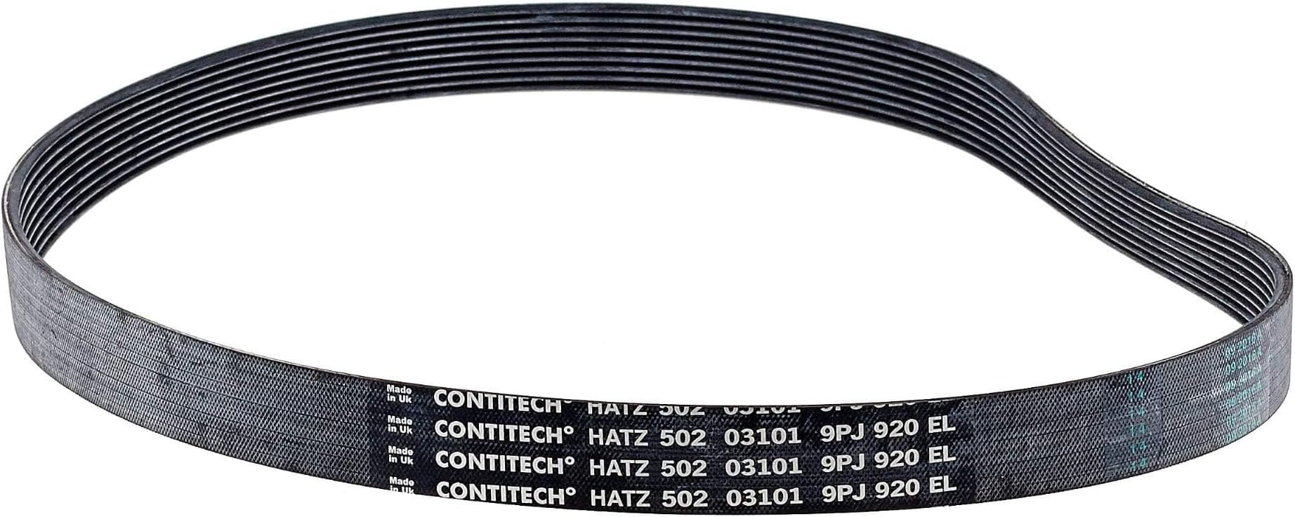 Hatz Diesel V Belt 9J 920 for Car, V-Belt, Automotive V-Belts, 2L41C, 2L31C, 2L40C, 3L31C Engines