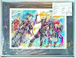 新品 D.Gray-man 複製原画 アレン 神田ユウ ラビ リナリー 額入り 新品 D.Gray-man 複製原画 アレン 神田ユウ ラビ リナリー 額