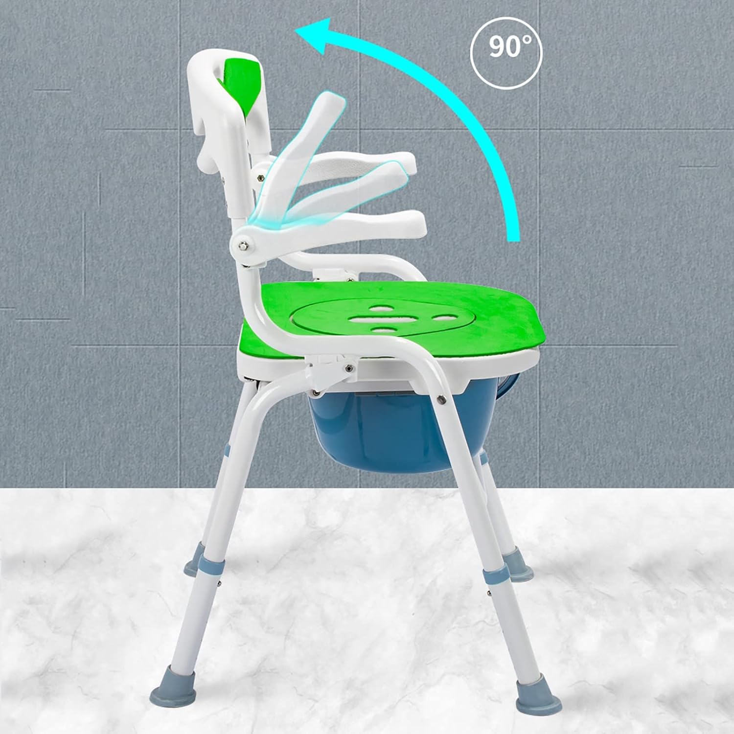 香道具 古い 陶器の球形 青緑色の魚紋 香合 印あり 古陶藍彩魚紋香合