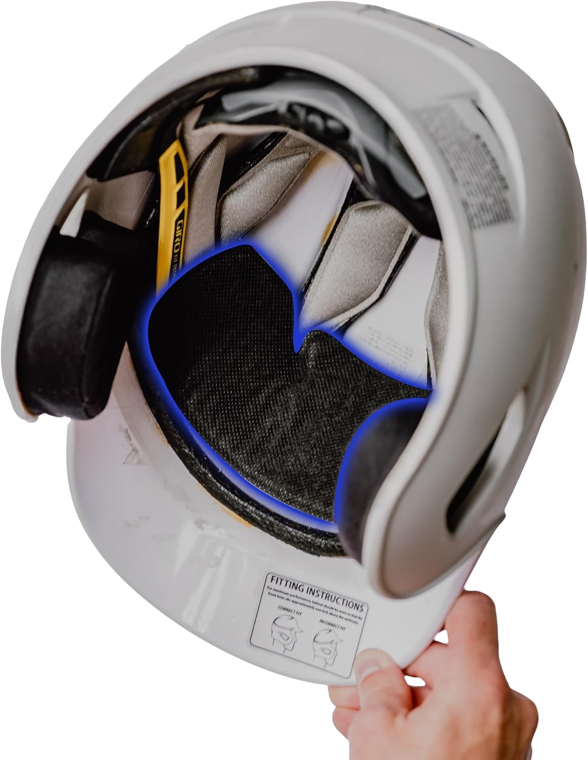 Batting Helmet Sweat Liner for Baseball & Softball - NoSweat Patented Helmet Sweatbands