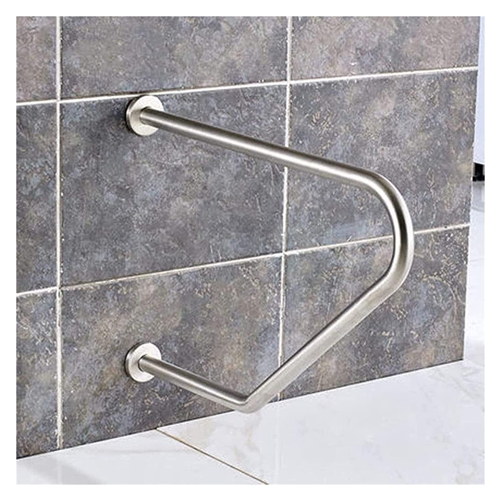 Grab Bar WC Bracciolo di sicurezza Forniture per hotel Doccia Corrimano sicuro Corrimano in acciaio inossidabile Anziani disabili WC accessibile WC Corrimano WC
