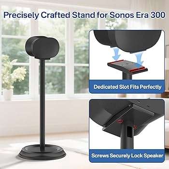 Amazon.com: Heavy-Duty Speaker Stand for Sonos Era 300 Stand