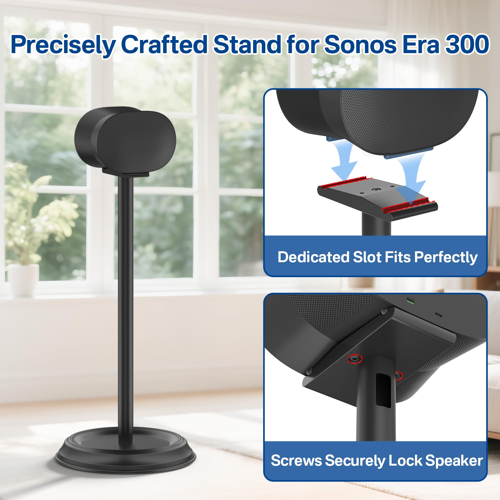 SONOS Era 300 スタンドセット　ブラック Speaker Stand Pair for Era 300 | Sonos