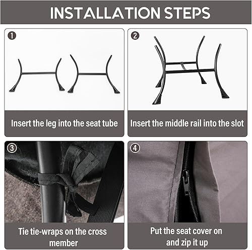 Miniatura 7 de Silla perezosa con otomana, moderna silla de acento contemporánea, sofá de ocio con reposabrazos, conjunto de silla de lectura y reposapiés plegable