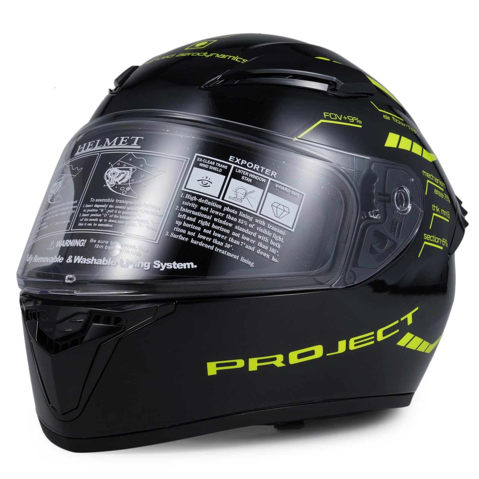 Casco de Motocicleta Casco de Moto Integral Disponible en Cuatro Estaciones