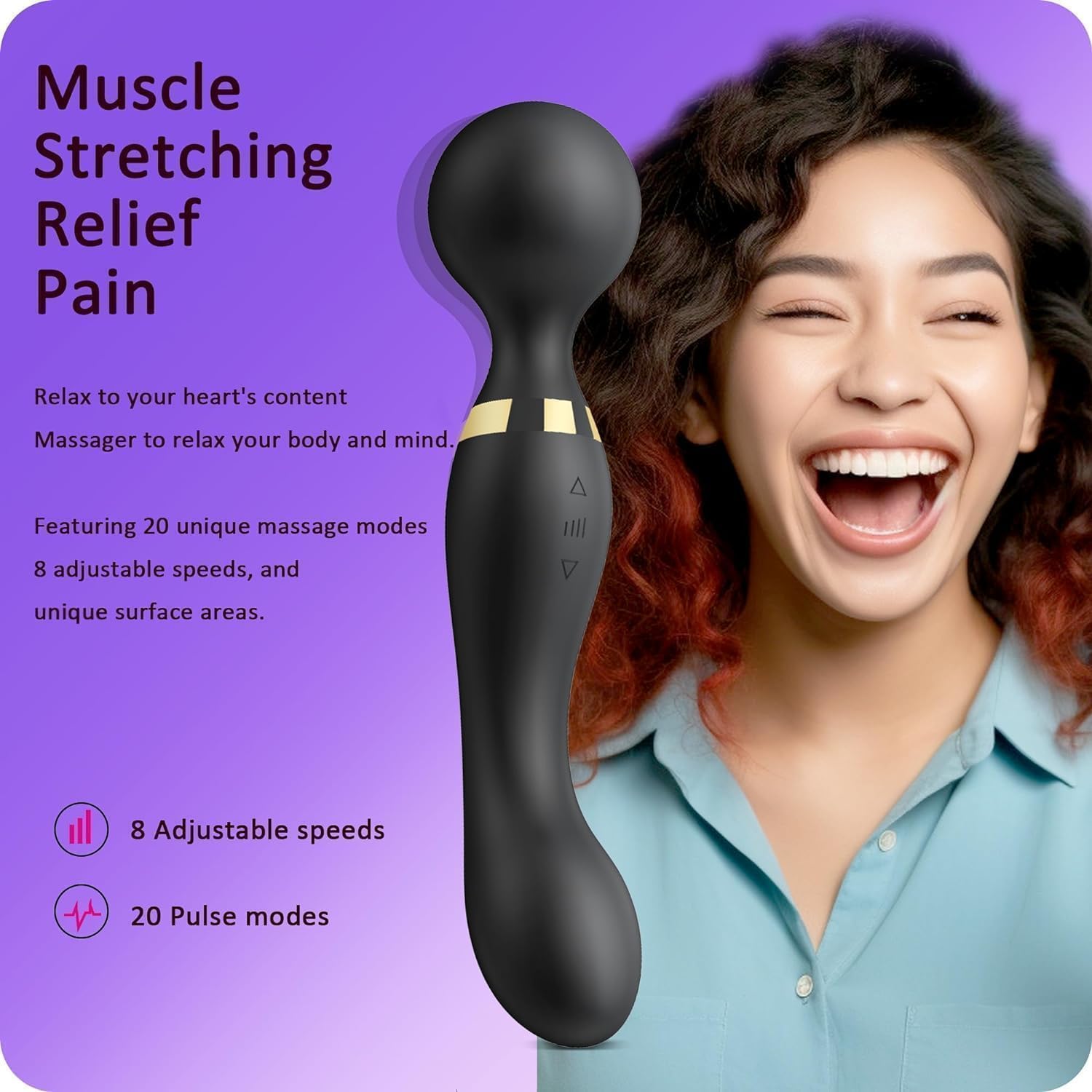 Bladsmith Massage Stick for muscle relief | Portable trigger point roller for back, leg and body. Light and durable recovery equipment for gym, travel and home use Bladsmith Massage Stick for muscle relief | Portable trigger point roller for back, leg and body. Light and durable recovery equipment for gym, travel and home use