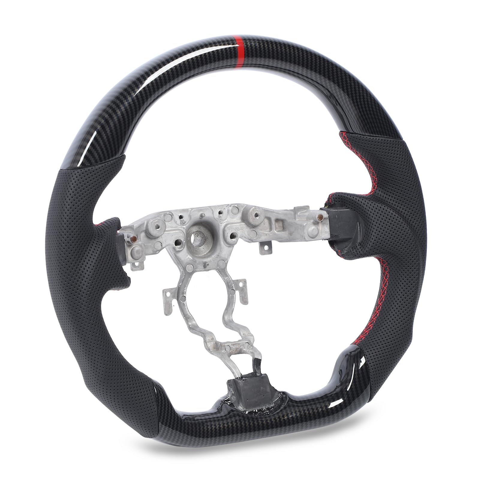 Jiawu Innowacyjna Kierownica Hydro Dip Racing o Wyglądzie Włókna Węglowego do Modelu 370z, Ergonomiczne Uchwyty Zapewniające Większy Komfort i stabilność Jazdy