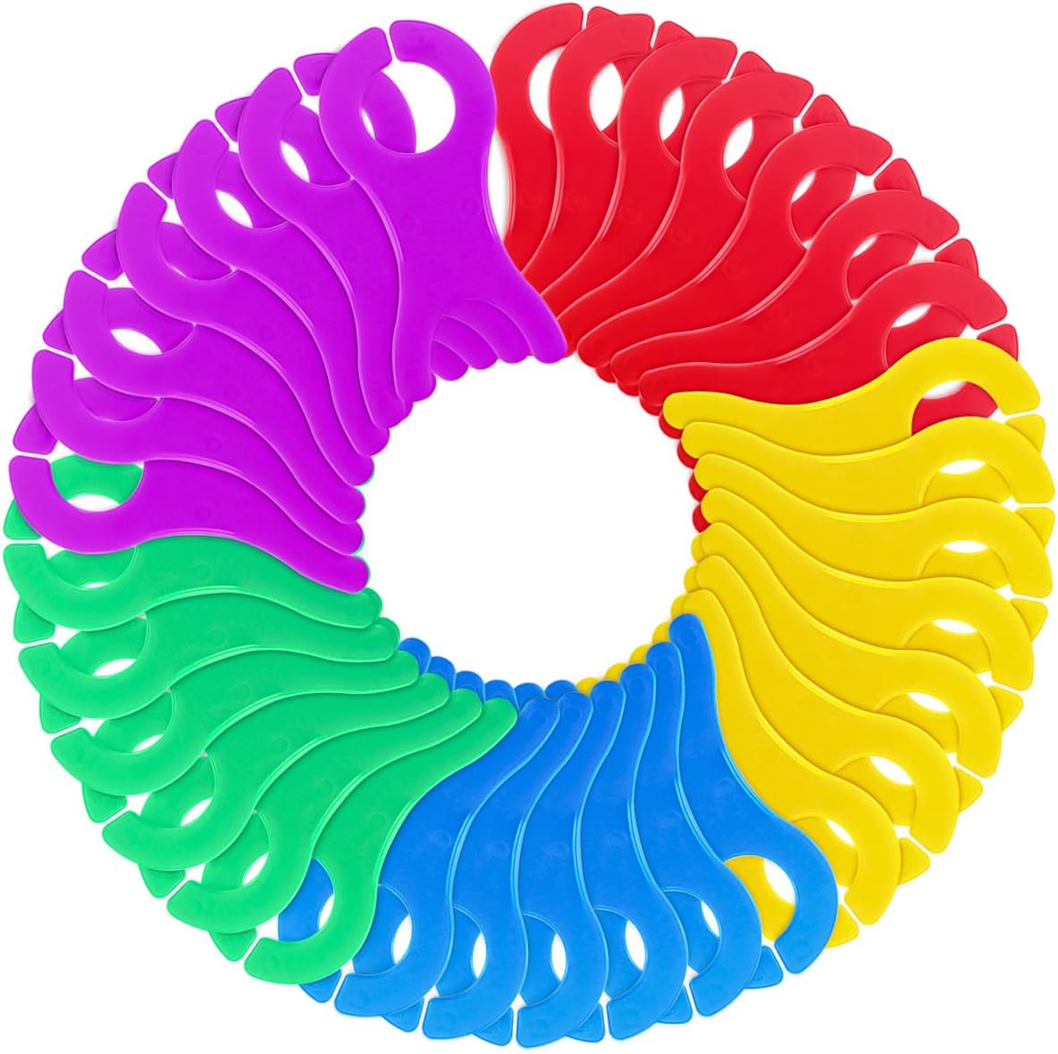 butterfunny 40 Pieces Large Yarn Bobbins Spool Thread