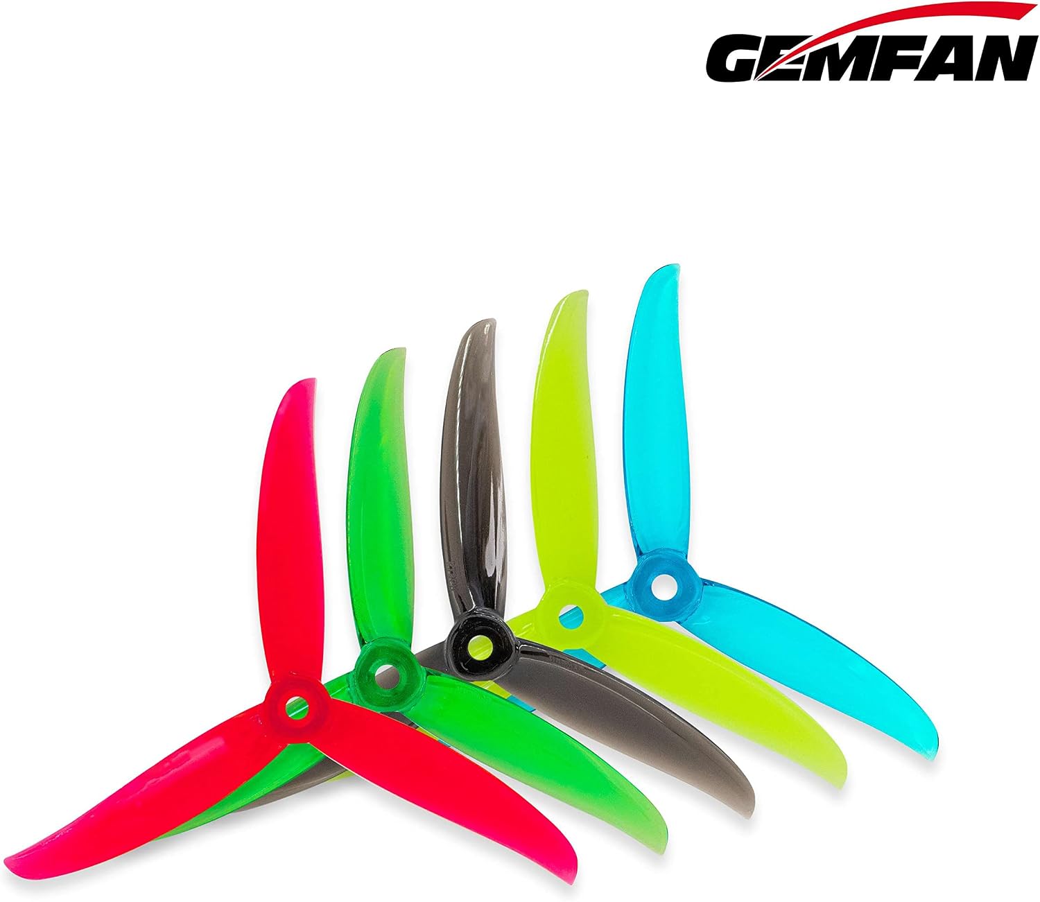 Genmfan VANOVER 5136 5.1 inch 3-Blade PC Propeller CW CCW for FPV Freestyle Racing 5inch RC FPV Quadcopter Drone 20 Pcs 10CW 10CCW