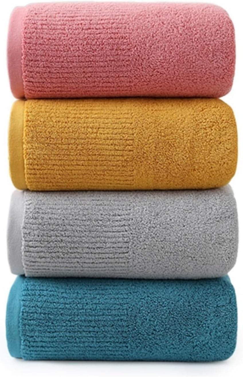 Cotton Bath Towel Adult Soft Absorbent Towels Bathroom Sets for Home