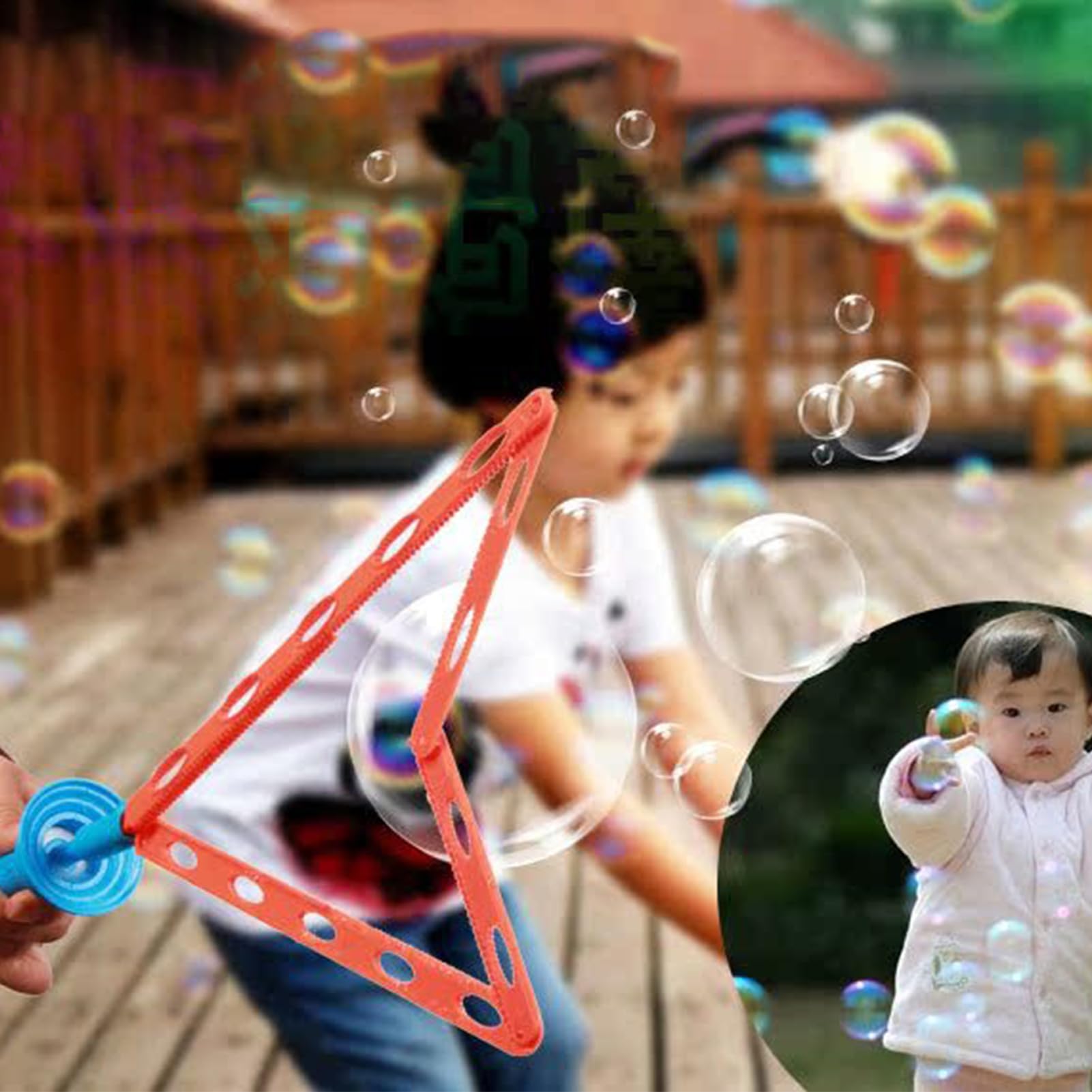 Bubble Wands Balk, Grandi Bubble Wands, 10 adesivi a bolla a prova di fumetti | Giocattoli e di novità per Les, Donne, Uomini, Famiglia, Amici,