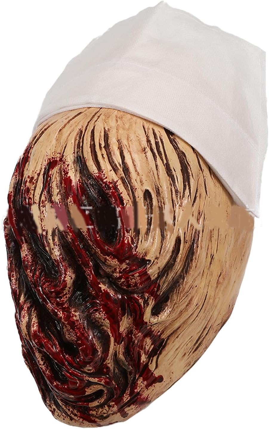 Adult Scary Nurse Mask Full Head Latex Halloween Mask