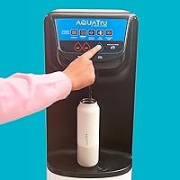 Vista 6 de AquaTru Pro Model 1 Compact Commercial Water Purification System 5-Stage Reverse Osmosis (RO) Hot & Cold Dispenser with Hands-Free Sensors