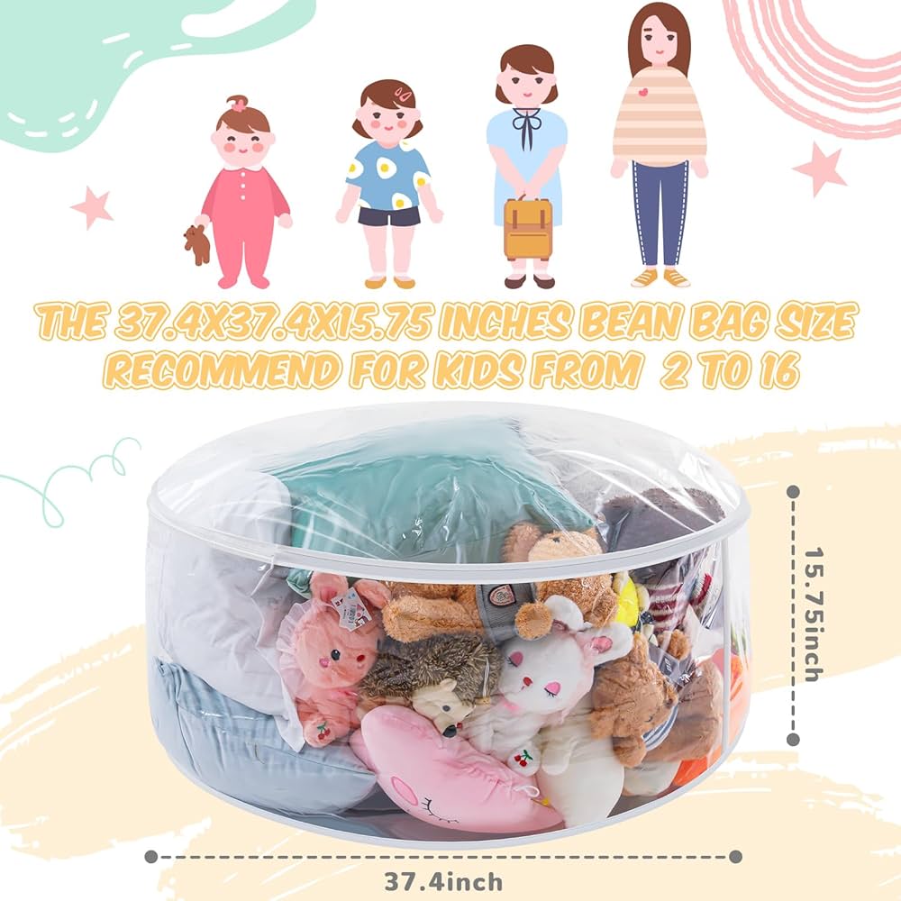 【新品未使用】ヒンのぬいぐるみ＆ショッパー Amazon.co.jp: Teenyyou ぬいぐるみ収納 ビーンバッグ 椅子