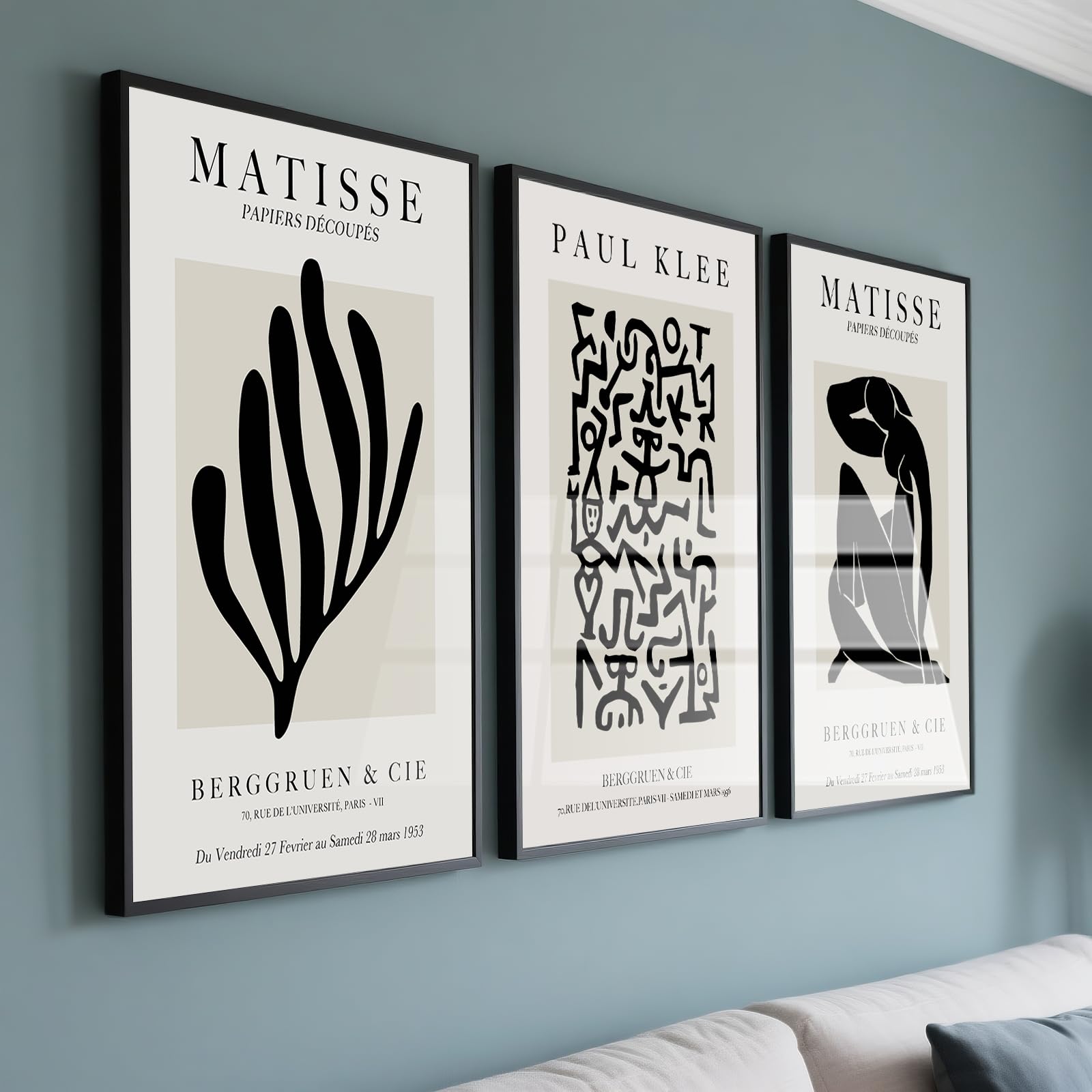 Vintage Telefon Kunstposter Auf Leinwand - Schwarz-weiß 30x45cm