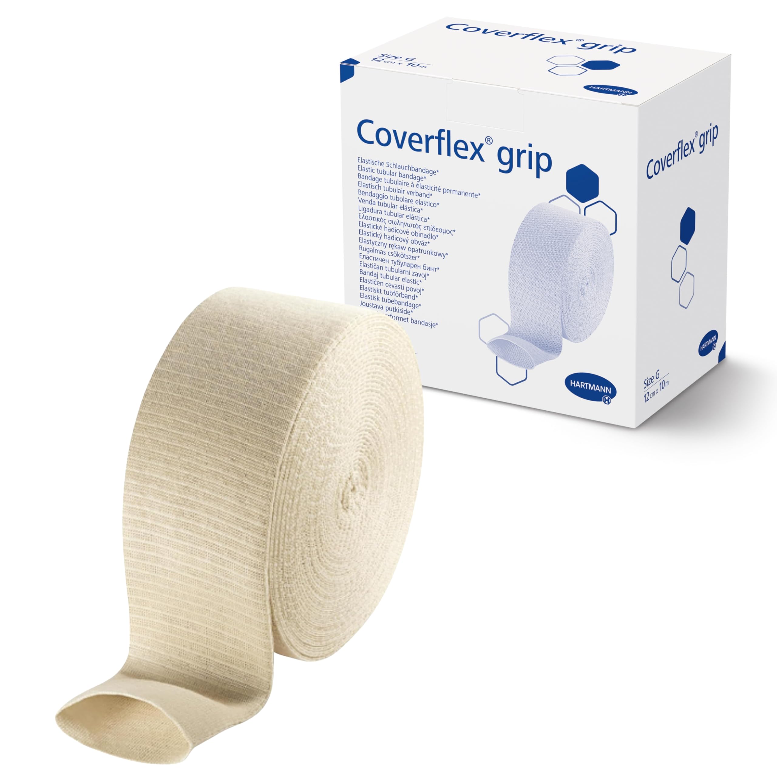 Grip 931071 - Benda a compressione tubolare, misura L, per cosce