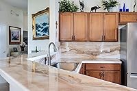 Vista 5 de Stone Coat Countertops Polishing and Cleaning Kit (32Oz) Removes Micro Scratches, Restores Shine, Maintains Epoxy Surfaces after Sanding for Tables