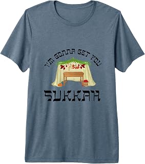 I'm Gonna GET You, SUKKAH! SUKKOT Funny Gift Premium Tri-Blend T-Shirt