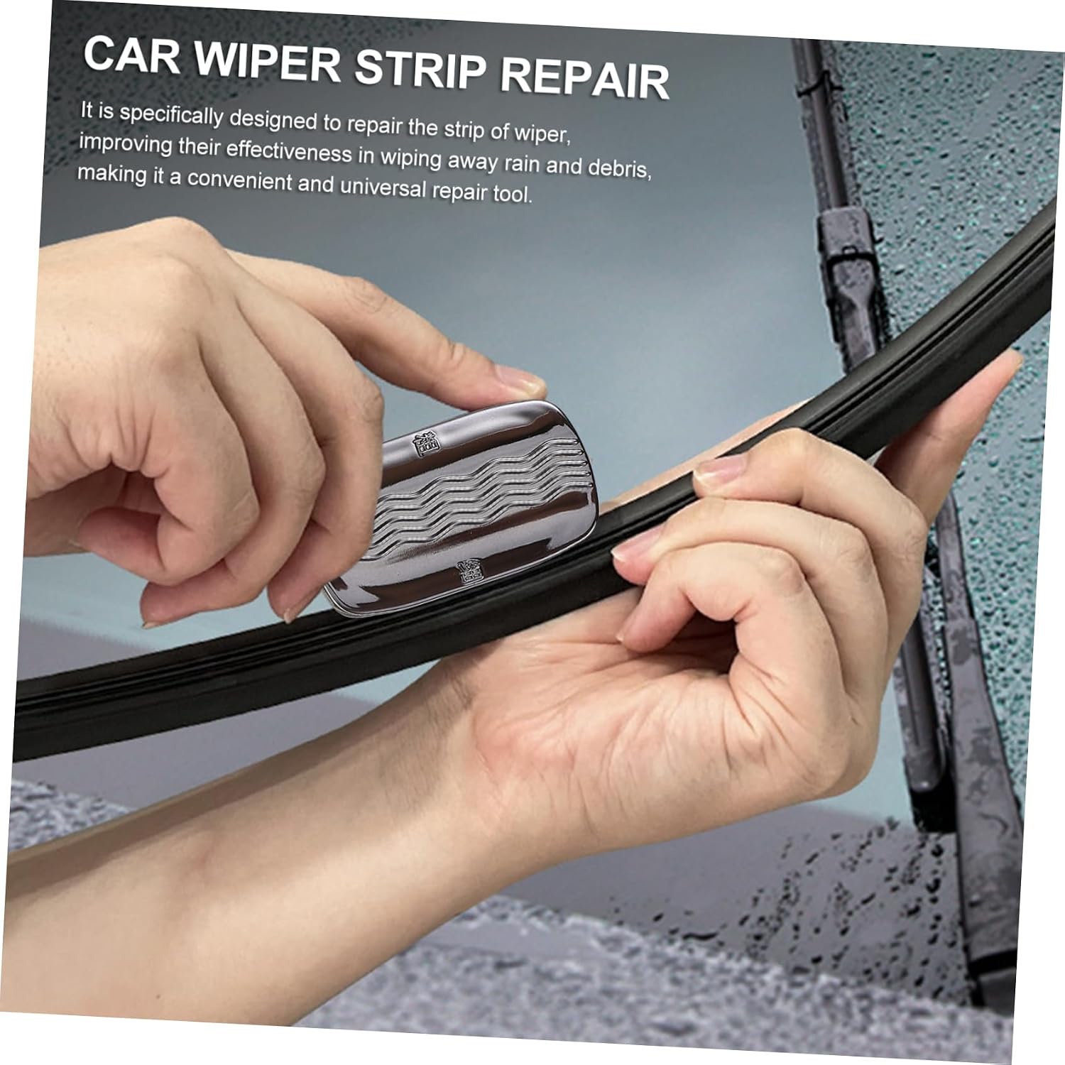 Wiper Repair Tool for Car Windshield Wiper Strip Replacement Easy Diy Auto Accessory Kit