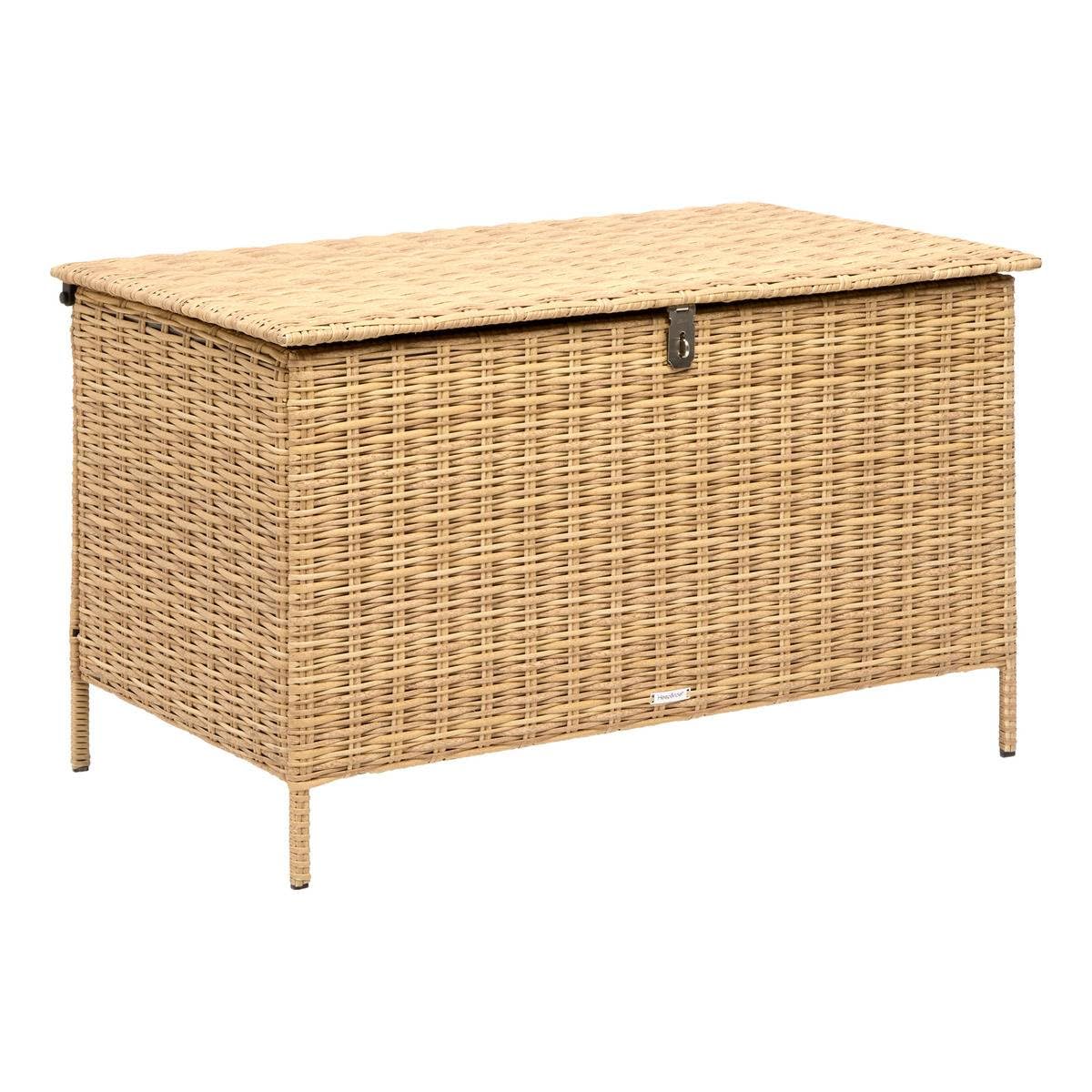Hespéride - Coffre de rangement 300l bayana savana en résine tressée