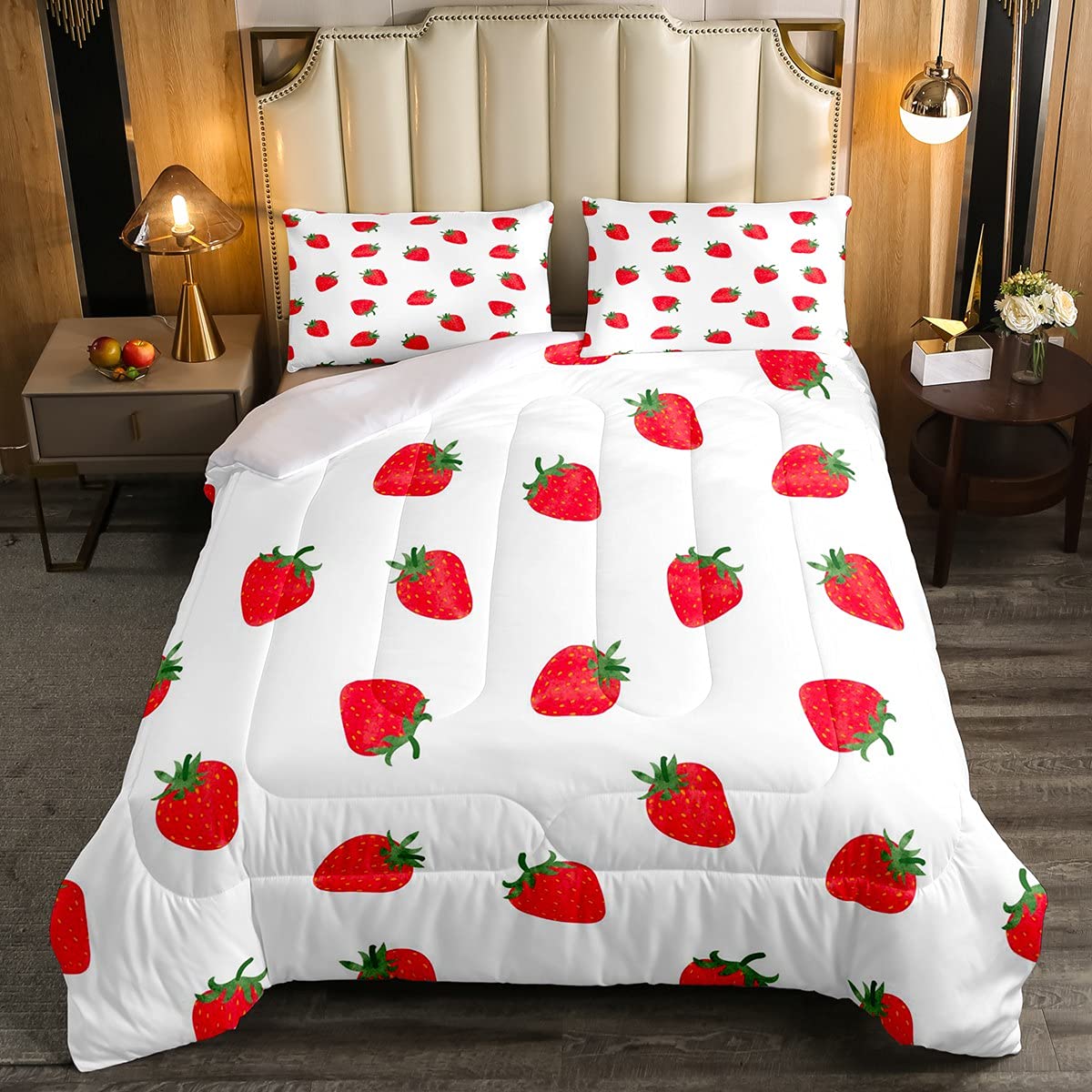 Set Copripiumino Letto Singolo Per Ragazze Afroamericane - Biancheria Da Letto Con Frasi Motivazionali, 3 Pezzi (piumino 173x218 Cm + 2 Federe 48x74 Cm) - 2