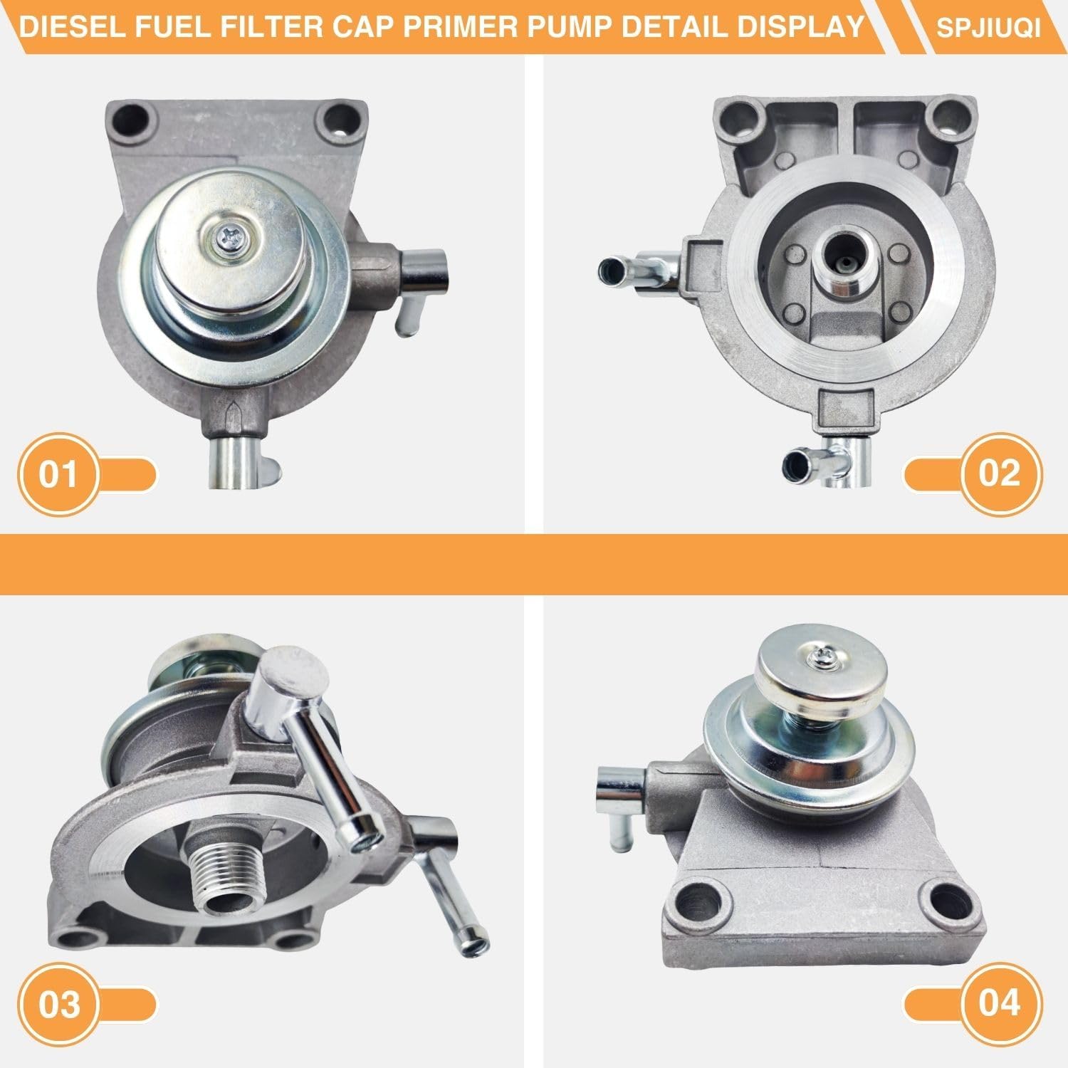 23301-17010 23301-54410 23300-54410 Diesel Fuel Filter Cap Primer Pump Fit for Toyota Hilux 2L 3L LN56 LN65 LN86 LN107 4Cyl 2L 3L SOHC 8V Hilux 4Runner
