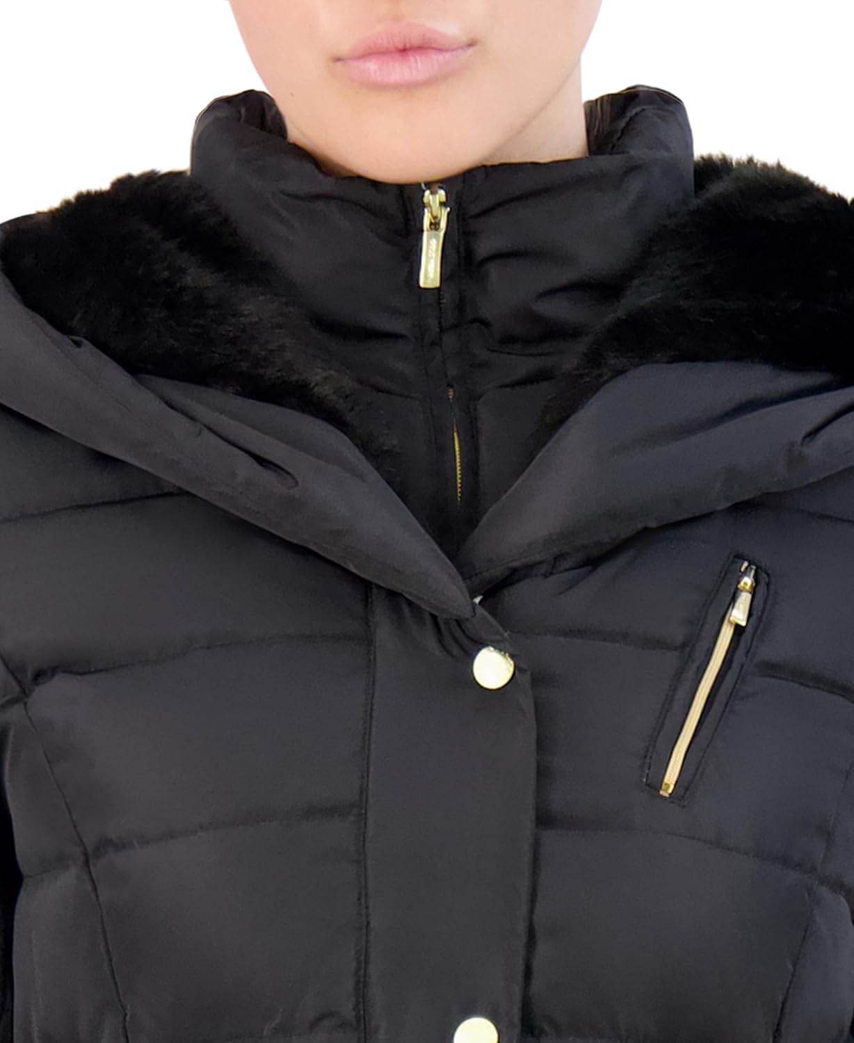 Cole Haan Women's Casual Durable Cold Weather Coat - Image 4