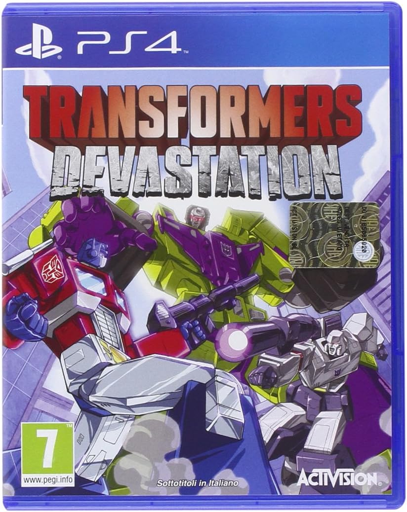 GIOCO PS4 TRANSFORMERS DEVASTATION