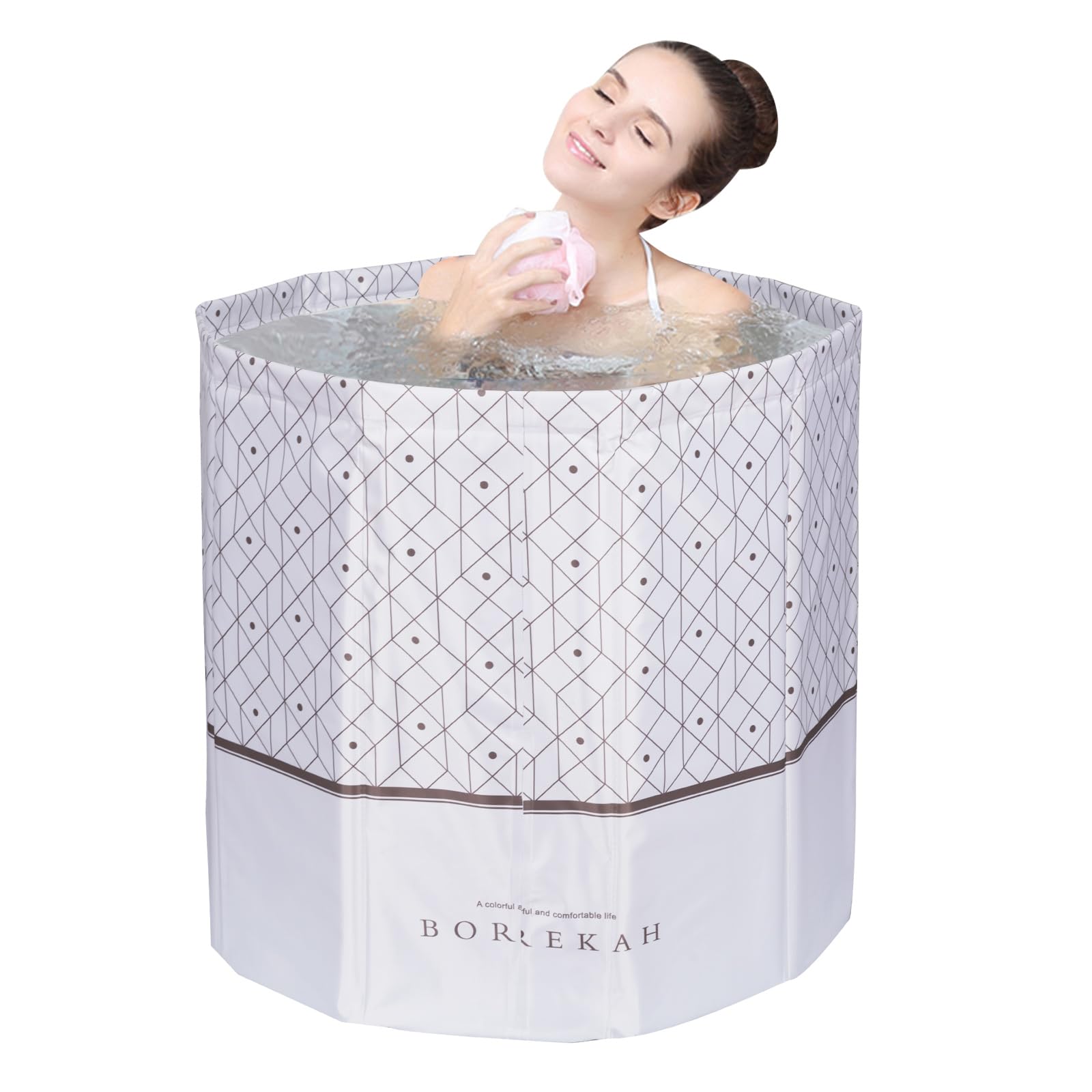 Baignoire Pliable Portable : Baignoire De Grande Capacité – Taille Adulte, Rangement Facile Pour Douche, Bain De Glace Du 42,54 € | DHgate