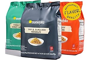 Momofuku Instant Ramen Noodles: Gourmet Vegan, Pack of 3
