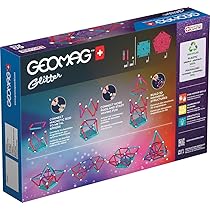 Geomag 536 Glitter Recycled 60 pcs