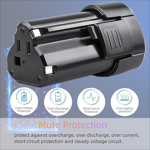 Miniatura 4 de ARyee Batería de repuesto de 12V 3000mAh para Rockwell RW9300 WA3503 WA3504 WA3505 RK2515K2 RK2514K2 Batería de alimentación inalámbrica de litio (2)