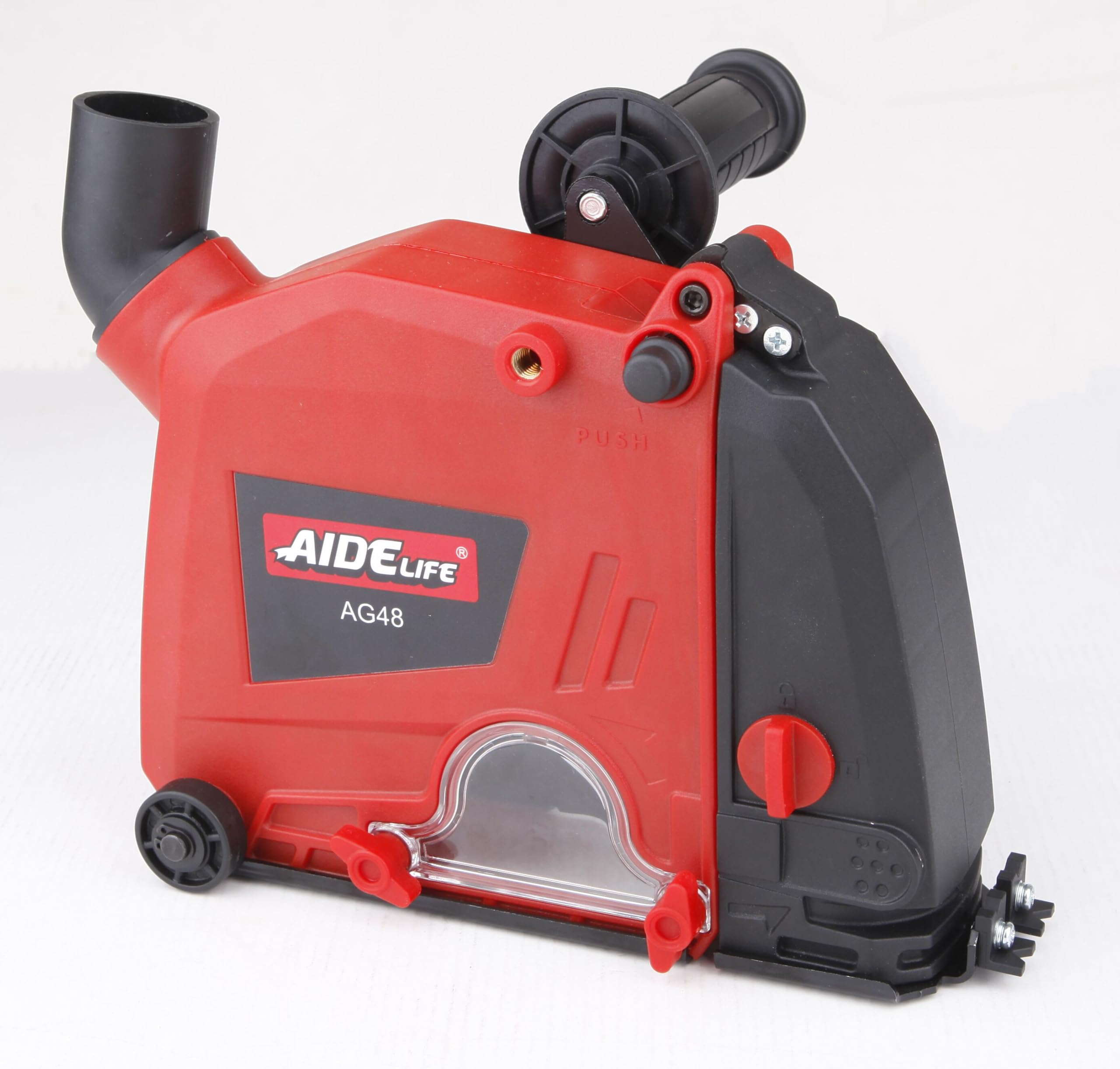 Aidelife cappa di aspirazione per smerigliatrice angolare 125/150mm cuffia di aspirazione. Tagliatrice per Parete