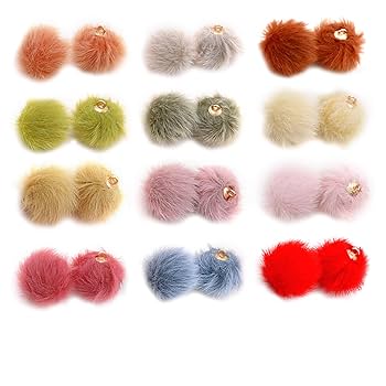 Amazon.co.jp: Liroyal ファーボール 混合色【50個セット】 カン