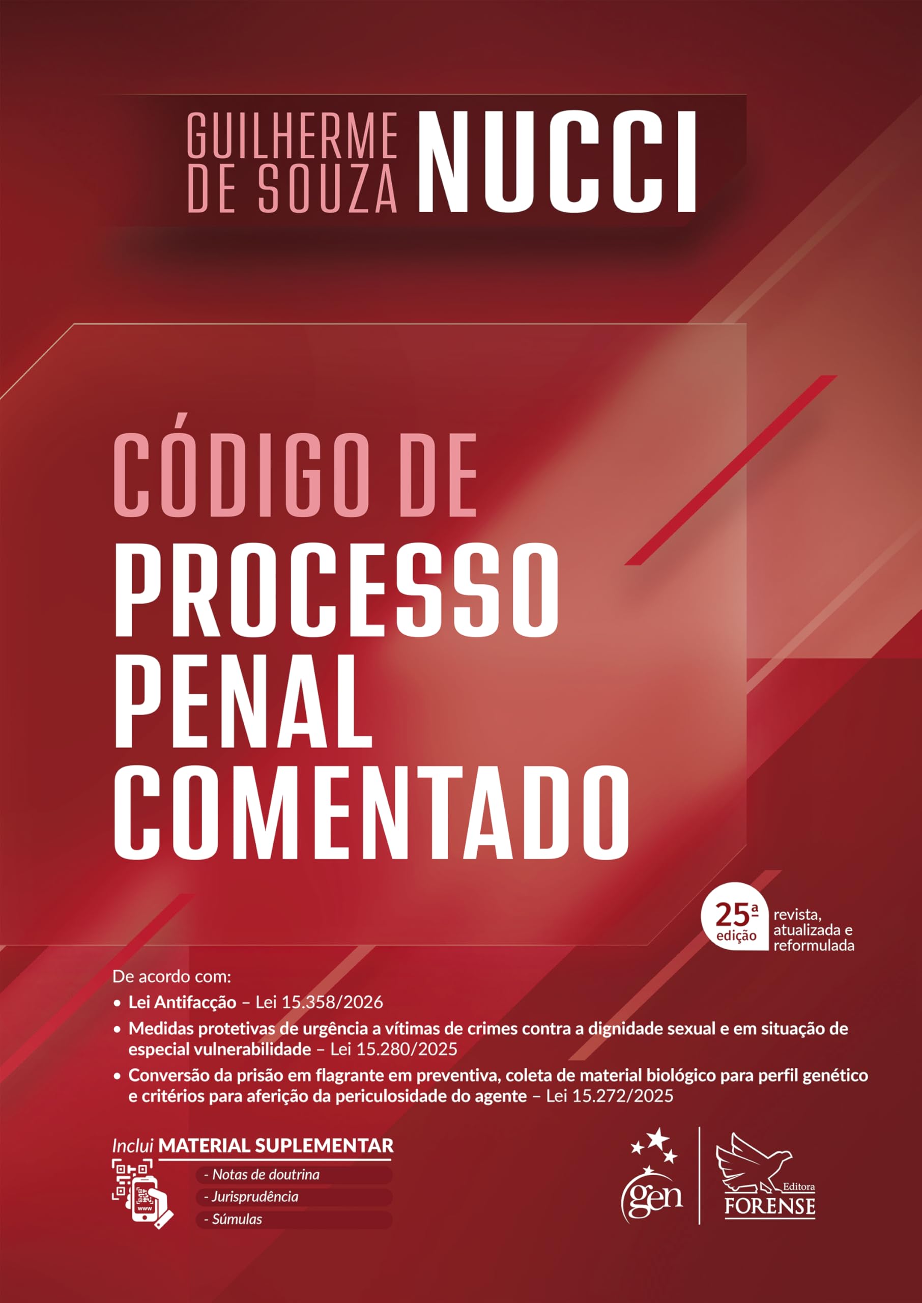 Código de Processo Penal Comentado - 25ª Edição 2026 | Amazon.com.br