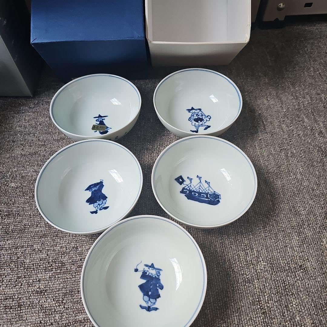 有田焼　しん窯　青花　小鉢5個 元箱付 有田焼 しん窯 青花 小鉢5個 元箱付 食器 有田焼 しん窯 青花 小鉢