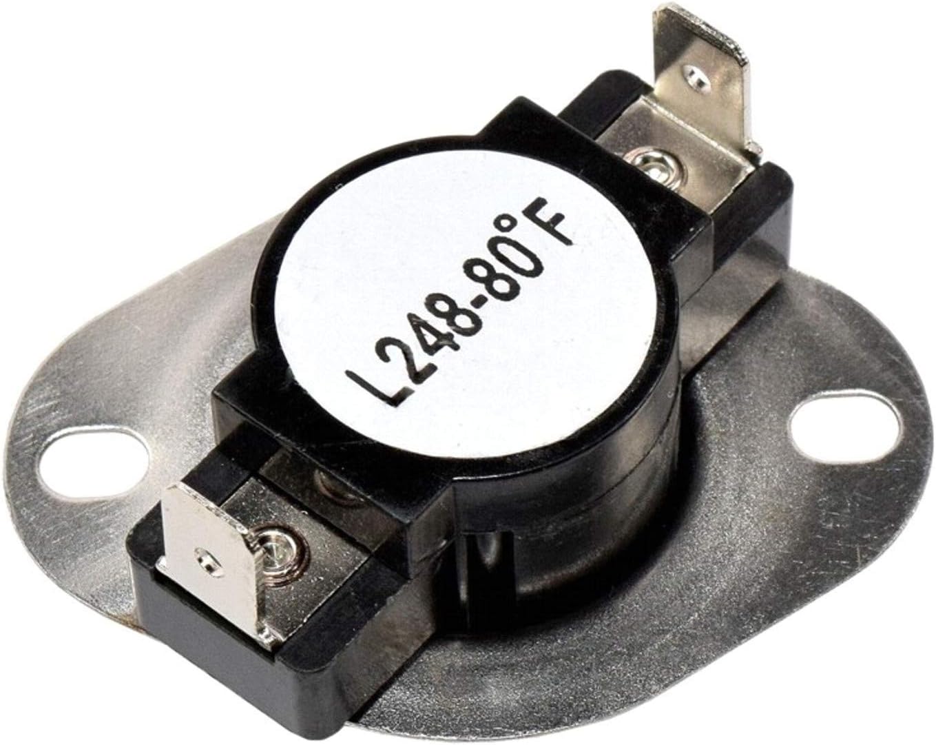 HQRP 4-Pack Dryer Thermostat & Thermal Fuse Kit compatible with General Electric GE AD924WSX1; Norge DEL202WC DEL203AC DEL203AC DEL203HC DEL203HC