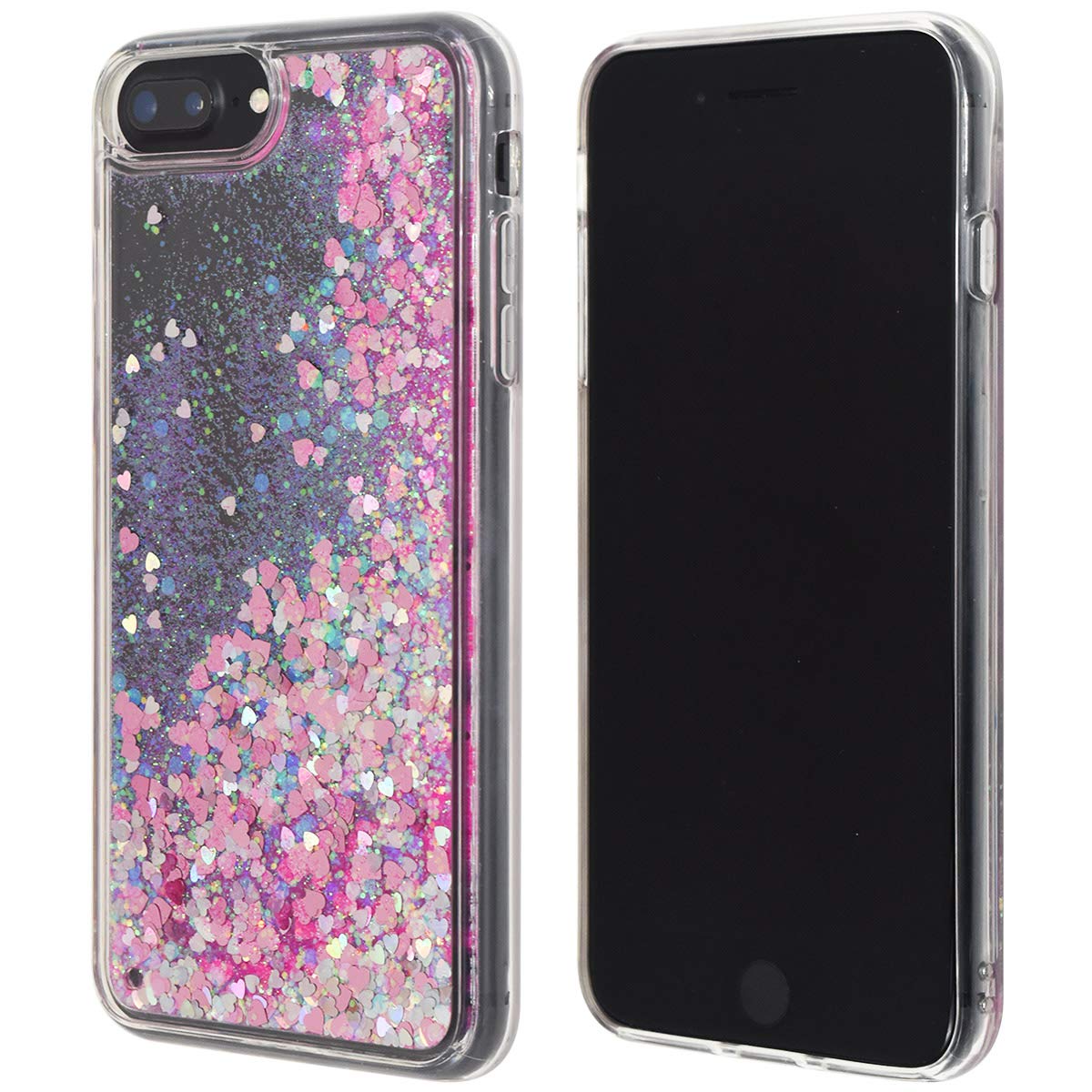 Amazon.co.jp: iPhone 7 Plus/iPhone 8 Plus ケース キラキラ ラメ が