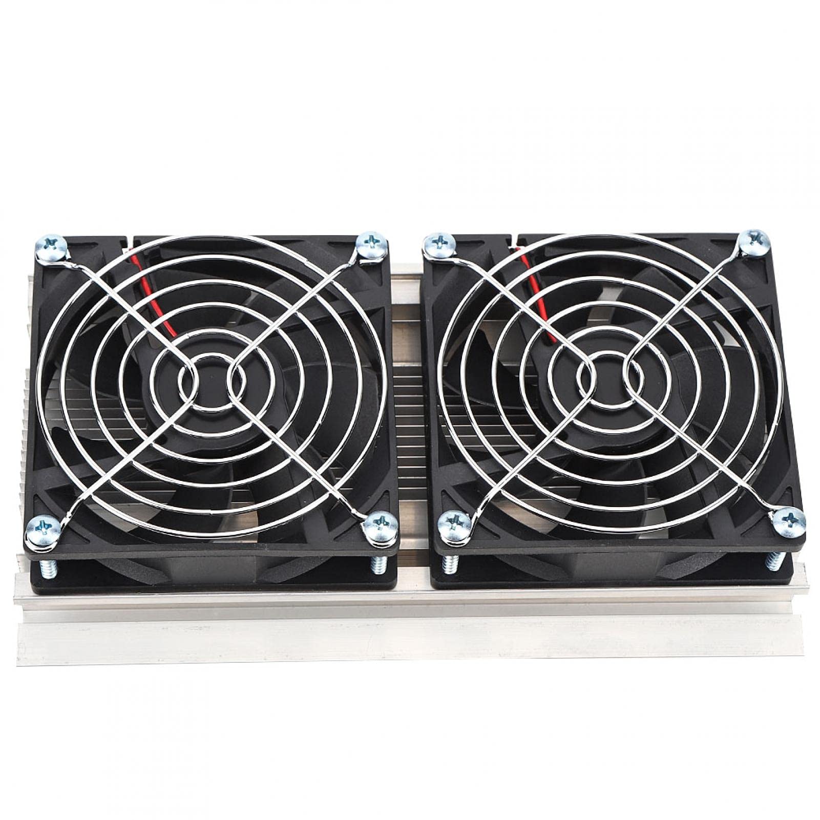Raffreddamento termoelettrico Kit fai da te di refrigerazione a semiconduttore dual-core Mini frigorifero per condizionatore d'aria per un raffreddamento rapido
