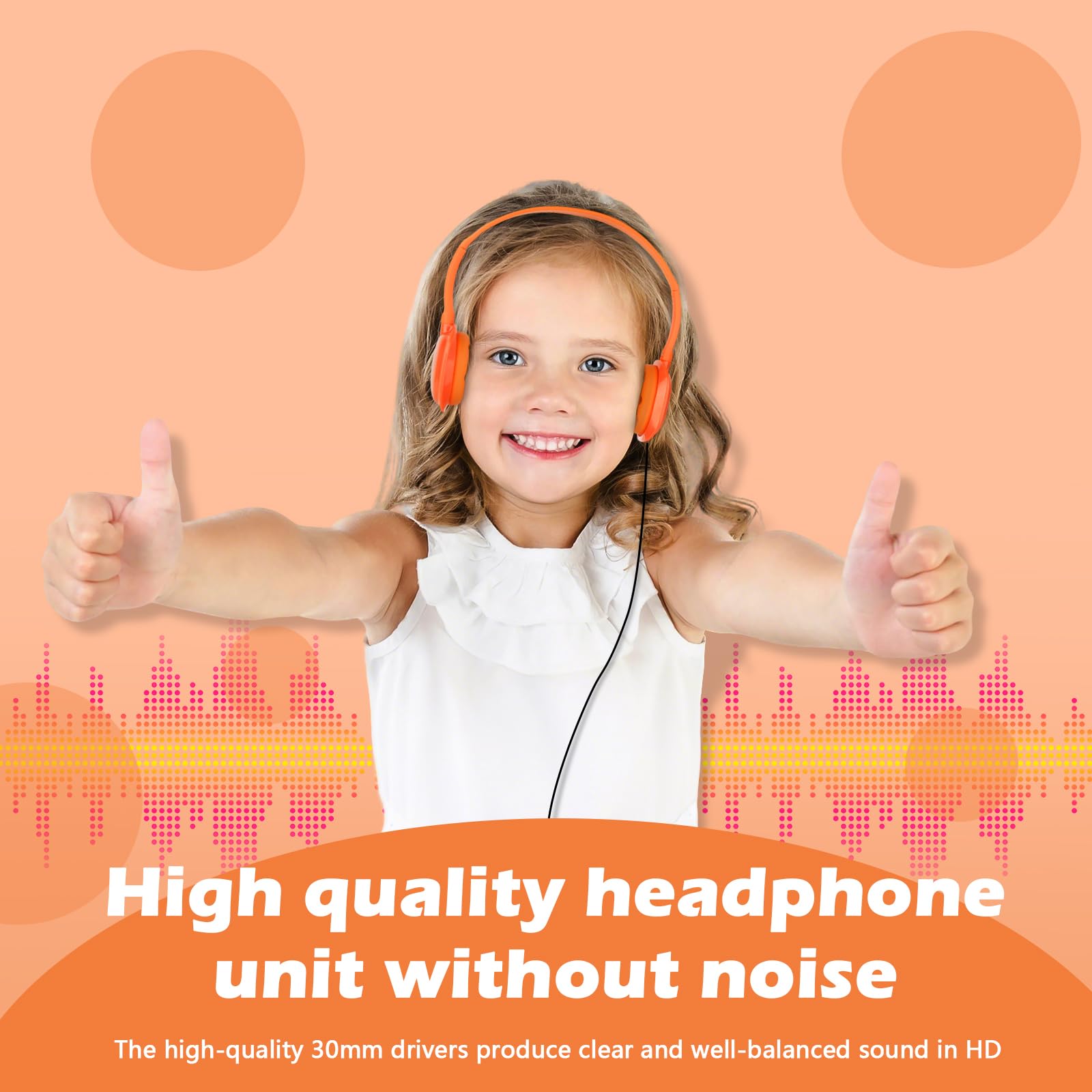 Juego de 20 auriculares para el aula para niños, niñas, adolescentes y adultos (10 colores)