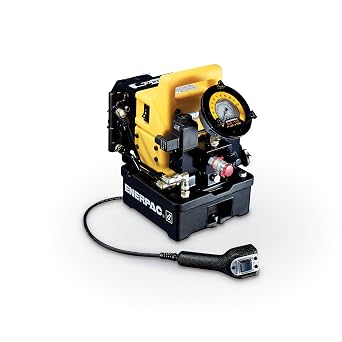 مضخة مفتاح عزم الدوران الكهربائية المحمولة Enerpac PMU-10422Q بجهد 230 فولت وضغط تشغيل أقصى يبلغ 700 بارومتر