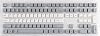 Varmilo 108-Key Dye Sub PBT Keycap Set - White and Grey