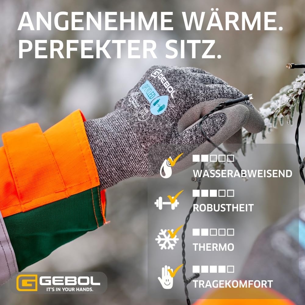 BBB Cycling ControlZone BWG-36 Winter Fietshandschoenen Zwart