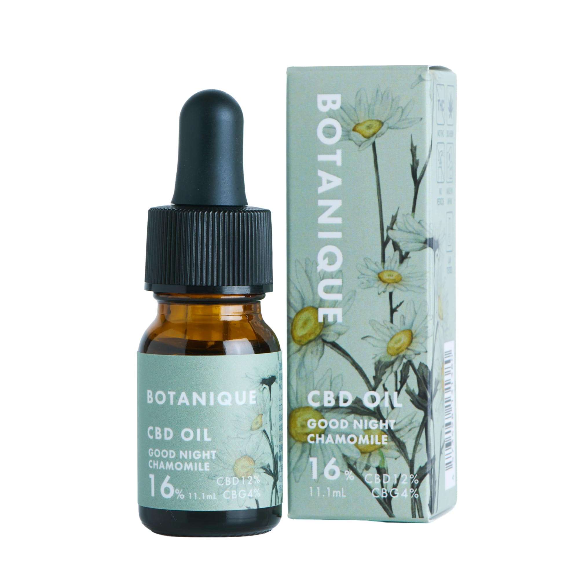 Amazon.co.jp: BOTANIQUE CBDオイル&CBG,高濃度,11.1mL,サプリメント