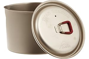 MSR Titan Ultralight Backpacking Kettle - The Pioneer in Camping Gear Innovation