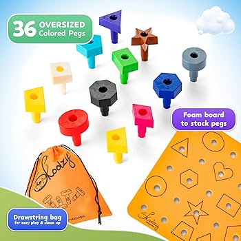 boredteenagerPOISON IDEA 2枚セット Amazon.com: Skoolzy 38 Pc Peg Set – Stacking & Learning