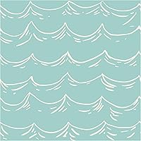 Vista 3 de Creative Converting Elise - Toalla de invitados de 3 capas, 16 unidades, color rojo, blanco y azul