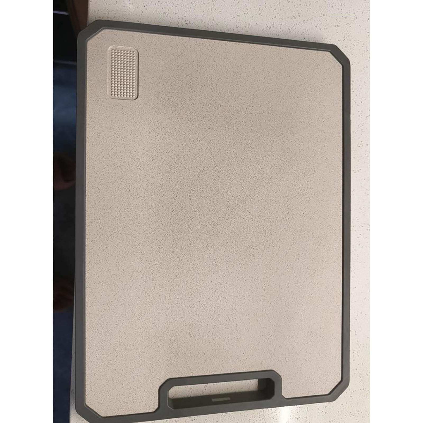 Tablas Cortar Cocina, Cutting Board, Tabla de Cortar Cocina, para Cortar Carne o Verduras, Bordes Antideslizantes, Ligera y Adecuada para Llevar de Camping(X-Large)